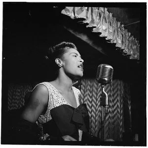 歌手Billie Holiday的图片
