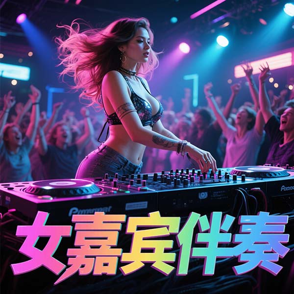 伴奏逃之夭夭（2022时尚女嘉宾EDM舞曲资料）DJ电音的封面