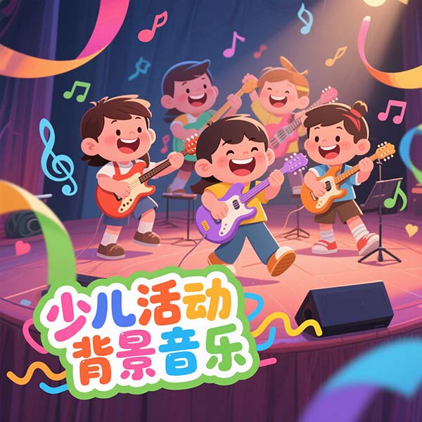 歌手少儿活动背景音乐的图片